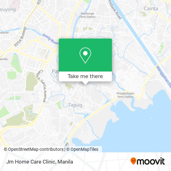 Jm Home Care Clinic map