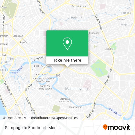 Sampaguita Foodmart map