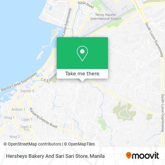 Hersheys Bakery And Sari Sari Store map