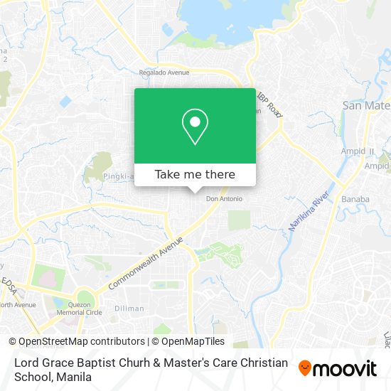 Lord Grace Baptist Churh & Master's Care Christian School map