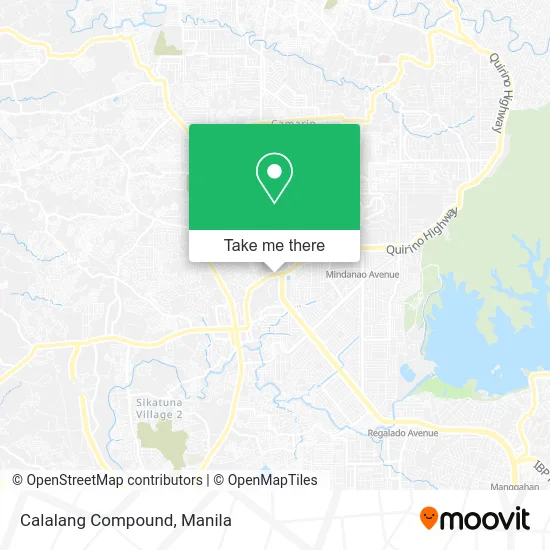 Calalang Compound map
