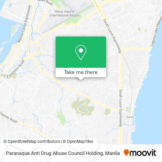 Paranaque Anti Drug Abuse Council Holding map