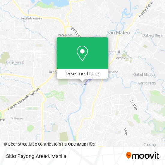 Sitio Payong Area4 map