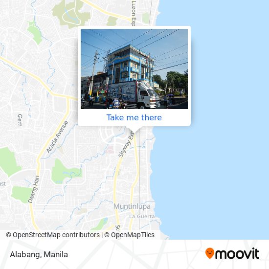 Alabang map