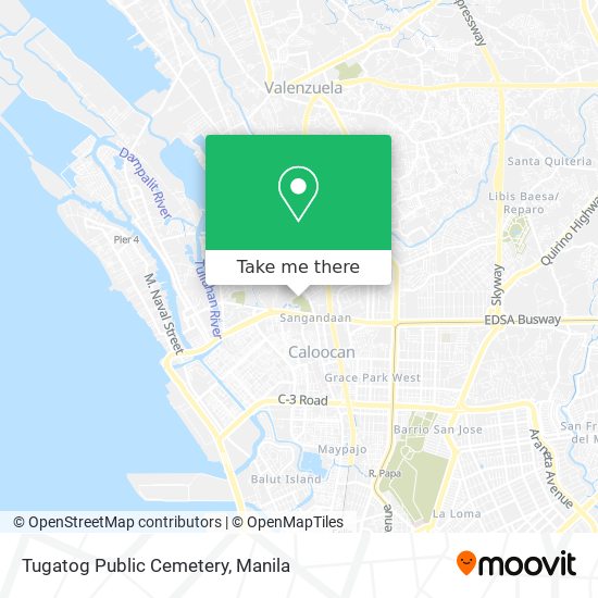 Tugatog Public Cemetery map