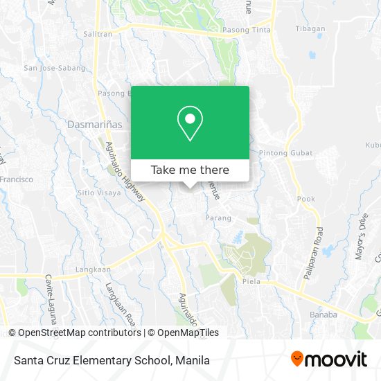 Santa Cruz Elementary School map