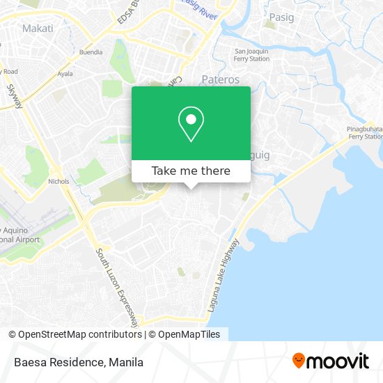 Baesa Residence map