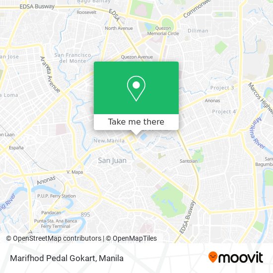 Marifhod Pedal Gokart map