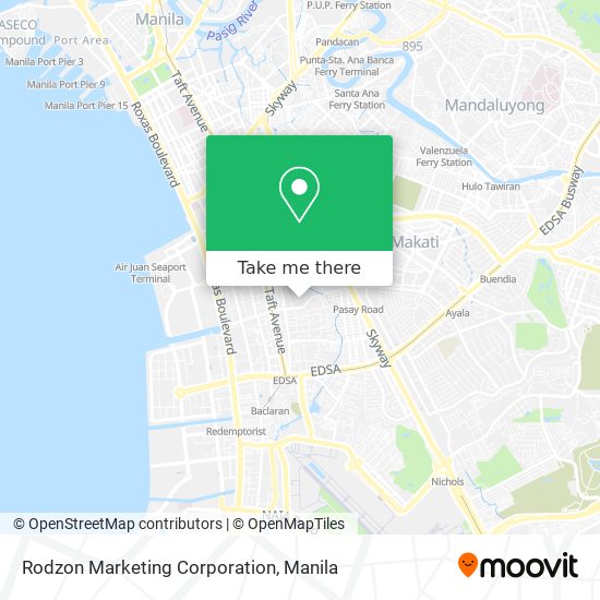 Rodzon Marketing Corporation map