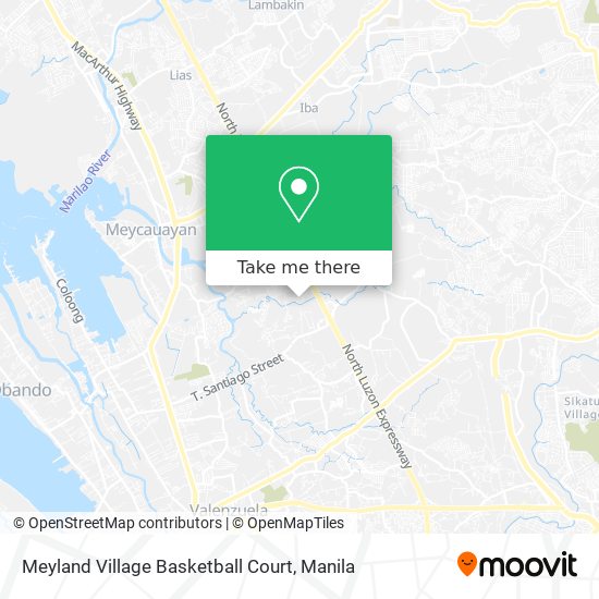 Meyland Village Basketball Court map