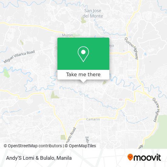 Andy’S Lomi & Bulalo map
