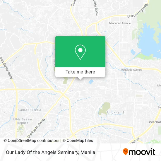 Our Lady Of the Angels Seminary map