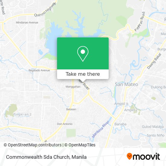 Commonwealth Sda Church map