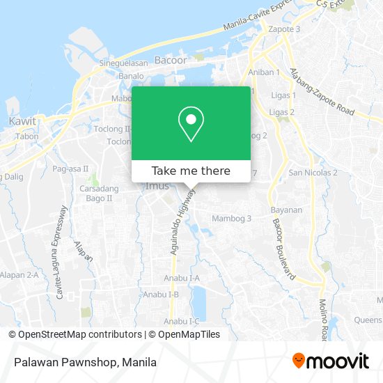 Palawan Pawnshop map