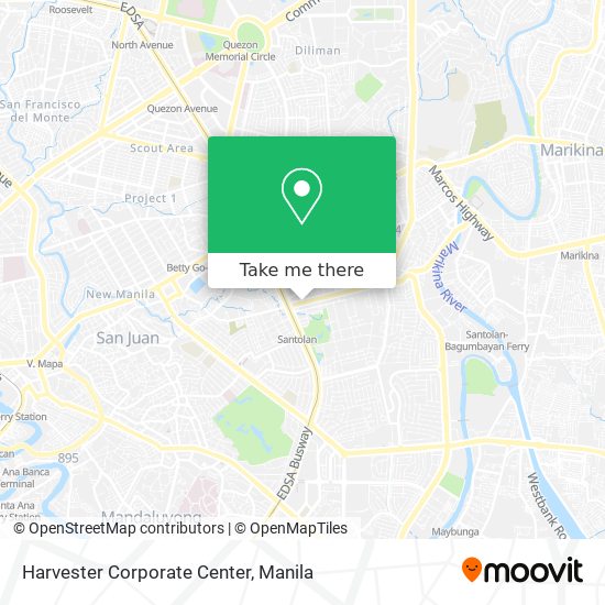 Harvester Corporate Center map