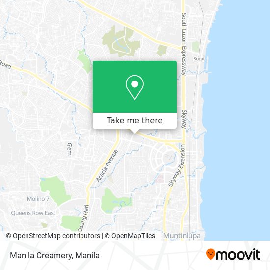 Manila Creamery map