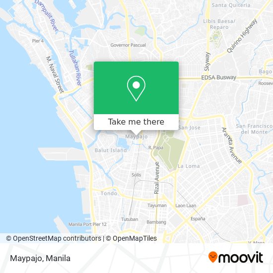 Maypajo map