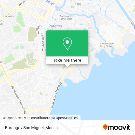 Barangay San Miguel map