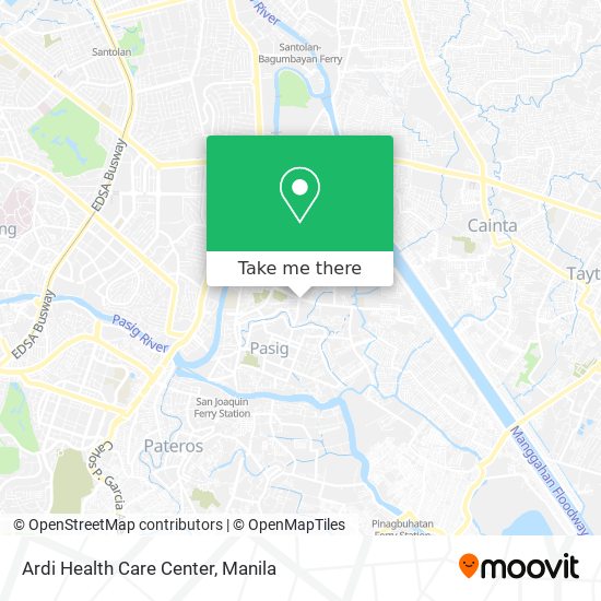 Ardi Health Care Center map