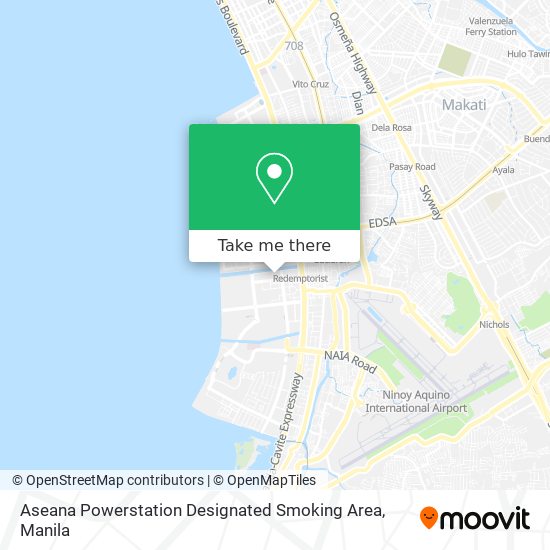 Aseana Powerstation Designated Smoking Area map