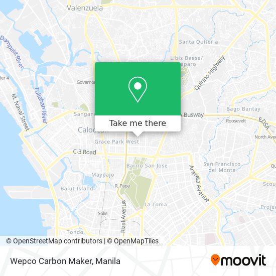 Wepco Carbon Maker map