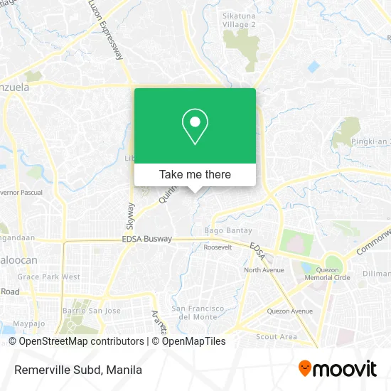 Remerville Subd map