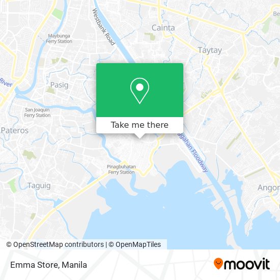 Emma Store map