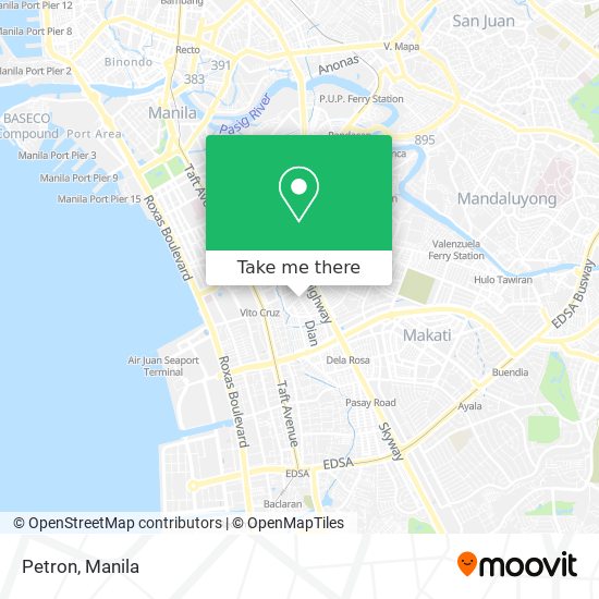 Petron map