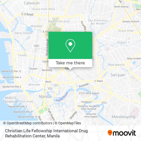 Christian Life Fellowship International Drug Rehabilitation Center map