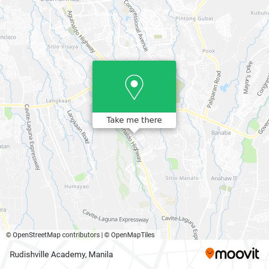 Rudishville Academy map