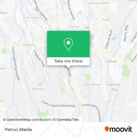 Petron map