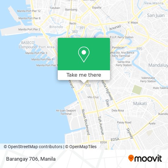 Barangay 706 map
