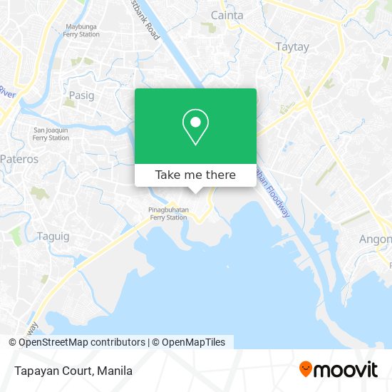 Tapayan Court map