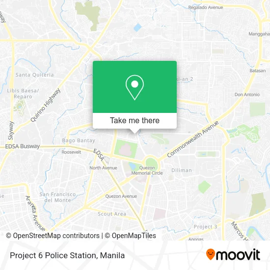 Project 6 Police Station map