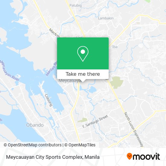 Meycauayan City Sports Complex map