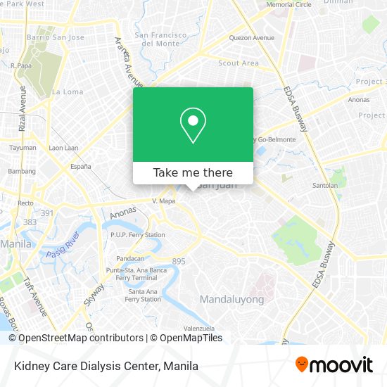 Kidney Care Dialysis Center map
