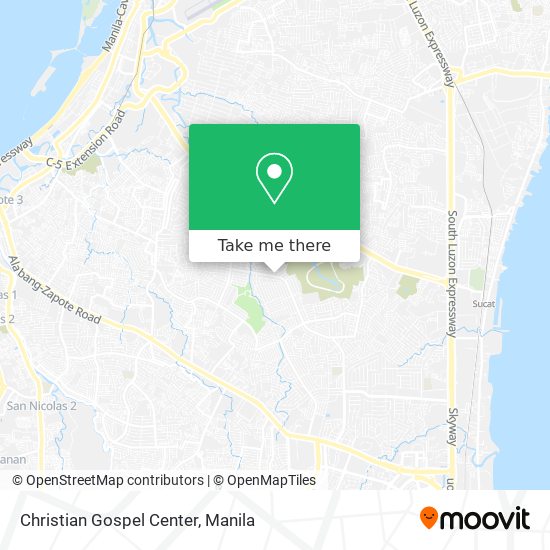 Christian Gospel Center map