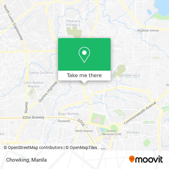 Chowking map