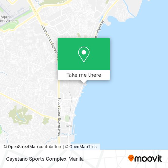 Cayetano Sports Complex map