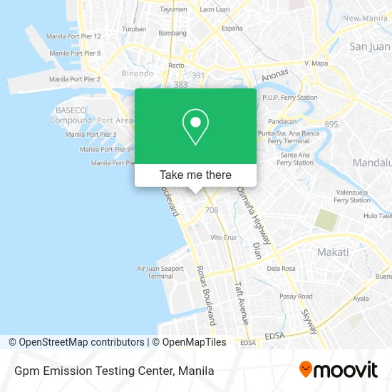 Gpm Emission Testing Center map
