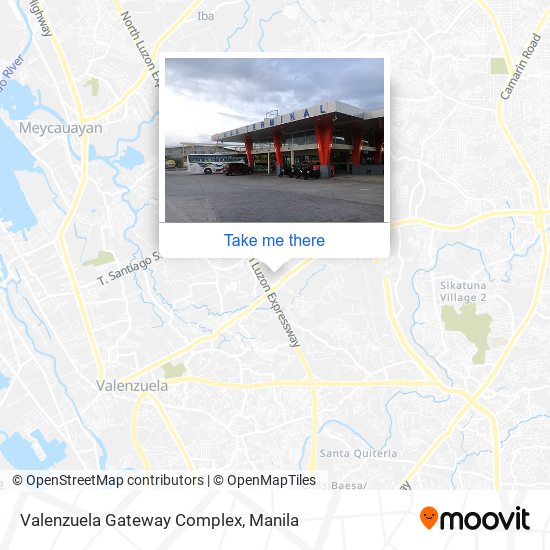 Valenzuela Gateway Complex map