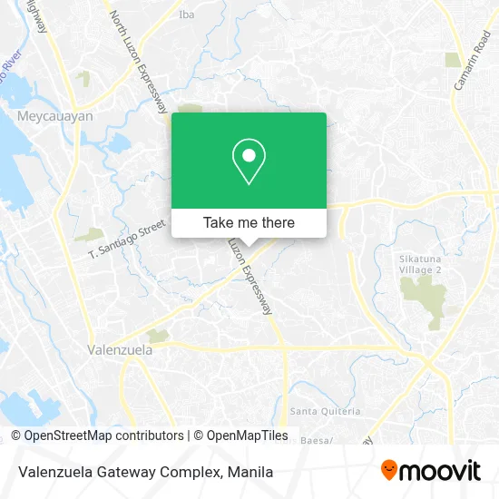 Valenzuela Gateway Complex map