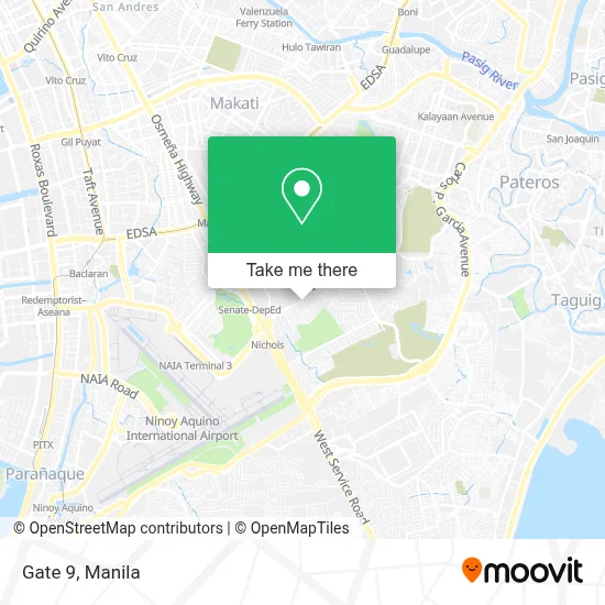 Gate 9 map