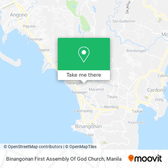 Binangonan First Assembly Of God Church map