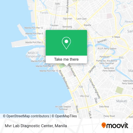 Mvr Lab Diagnostic Center map
