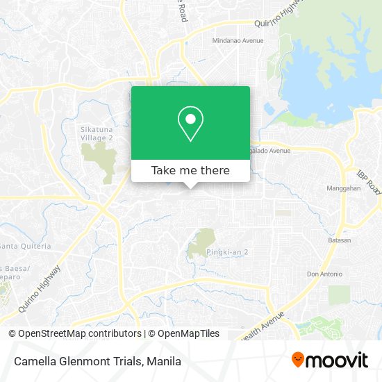 Camella Glenmont Trials map