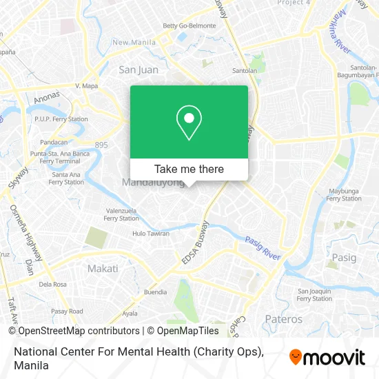 National Center For Mental Health (Charity Ops) map