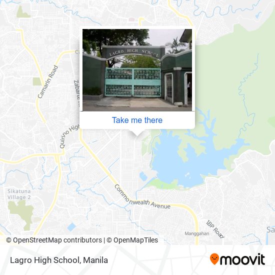 Lagro High School map