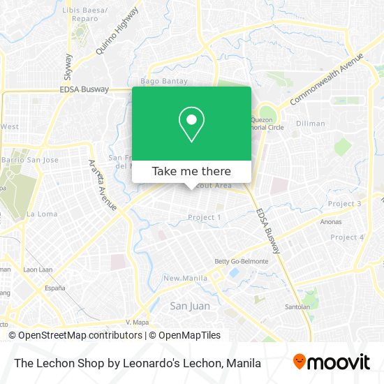 The Lechon Shop by Leonardo's Lechon map