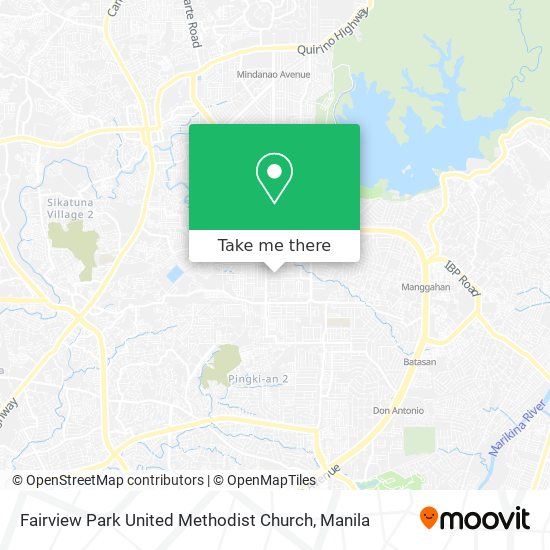 Fairview Park United Methodist Church map